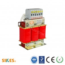Reactor de línea AC trifásico 400V, 2%(uK), corriente nominal 120A, 45kw