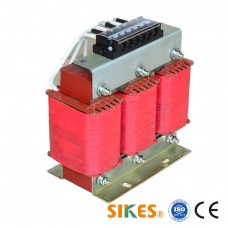 Reactor de línea AC trifásico 400V, corriente nominal 15A, 5.5kw