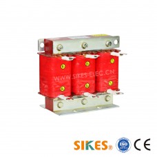 Reactor de línea AC trifásico 400V, 6%(uK), corriente nominal 80A, 30kw