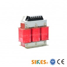 Reactor de línea AC trifásico 400V, 6%(uK), corriente nominal 30A, 11kw