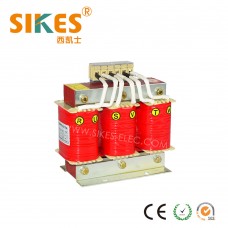 Reactor de carga CA trifásico 660V, 1%(uK), corriente nominal 35A, 30kw
