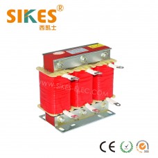 Reactor de carga CA trifásico 690V, 1%(uK), corriente nominal 85A, 75kw