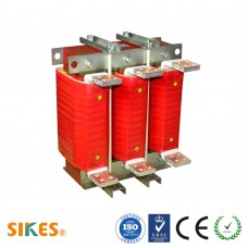 Reactor de línea AC trifásico 400V, 2%(uK), corriente nominal 1600A, 630kw
