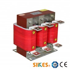 Reactor de línea AC trifásico 400V, 2%(uK), corriente nominal 240A