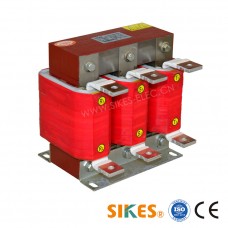 Reactor de línea AC trifásico 400V, 2%(uK), corriente nominal 250A
