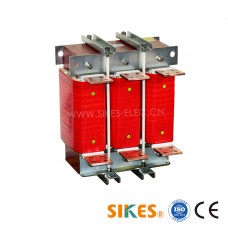 Reactor de línea AC trifásico 400V, 2%(uK), corriente nominal 1600A, 1400kw