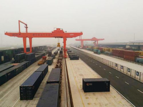 Proyecto de estación de carga ferroviaria